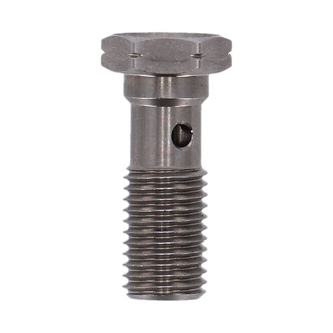 Goodridge, banjo bolt, 12mm x 1.5 High polished SS