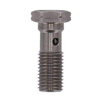 Goodridge, banjo bolt, 12mm x 1.5 High polished SS