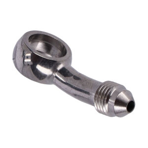 Goodridge, Slimline banjo fitting 7/16", 20 degrees. SS