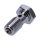 Goodridge banjo bolt, m10 x 1.25, chrome
