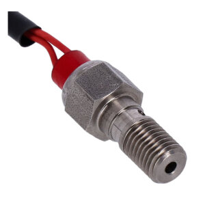 Goodridge, M10 x 1.25 banjo brake switch. SS