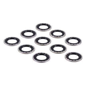 Goodridge brake line washers, 7/16" (11mm). Stat-O-Seal