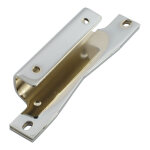 Paughco, Oil tank support bracket. Chrome