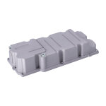 Transmission oil pan assembly. Silver