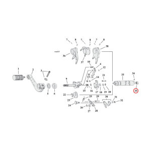 KOYO, bearing closed end shifter drum