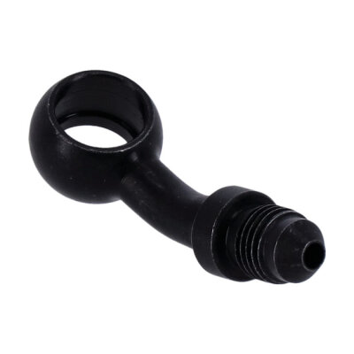 Goodridge Banjo fitting black 7/16", 20 degrees, 11mm