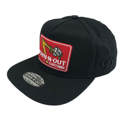 Down-N-Out Flat bill cap One size fits most