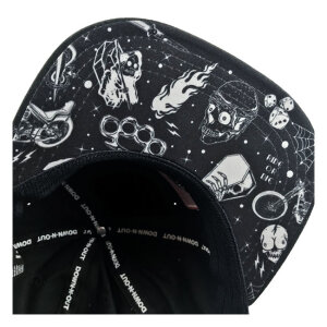 Down-N-Out Flat bill cap One size fits most