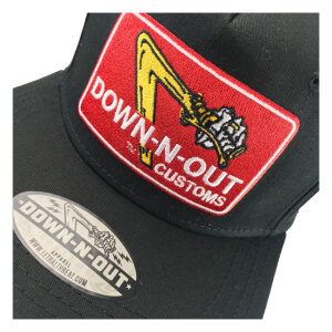 Down-N-Out Flat bill cap One size fits most