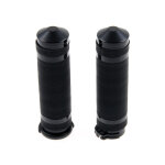Cult-Werk, 1" / 25.4mm Grooved handlebar grips. Black