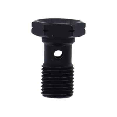 Goodridge banjo bolt, m10 x 1.00 black