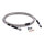 Goodridge hydraulic clutch line kit 63", clear coated
