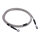 Goodridge hydraulic clutch line kit 63", clear coated