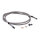 Goodridge hydraulic clutch line kit 65", clear coated