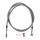 Goodridge hydraulic clutch line kit 65", clear coated