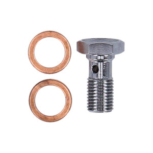 Goodridge hydraulic clutch line kit 68", clear coated