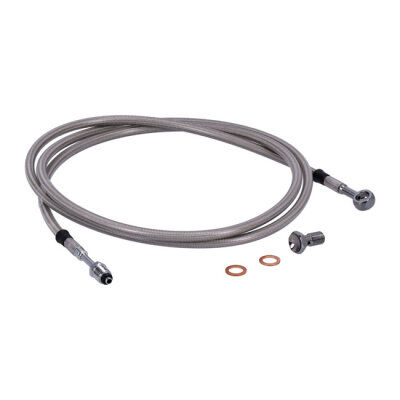 Goodridge hydraulic clutch line kit 71", clear coated