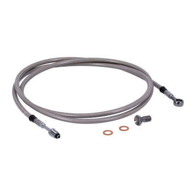 Goodridge hydraulic clutch line kit 75", clear coated