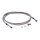 Goodridge hydraulic clutch line kit 75", clear coated