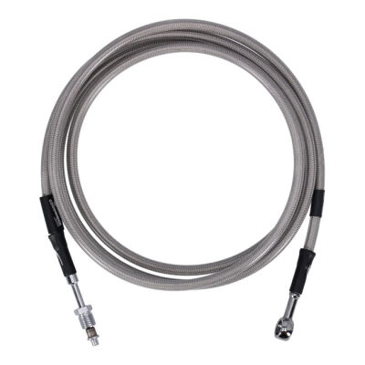 Goodridge hydraulic clutch line kit 79", clear coated
