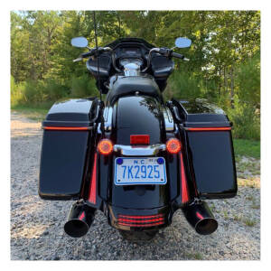 Custom Dynamics, Fascia LED rear panels for Touring. Black