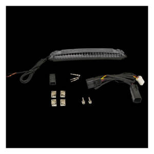 Custom Dynamics, Tour-Pak luggage rack LED light bar. Smoke