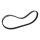 Falcon SPC rear belt. 1" wide, 130T