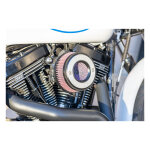 S&S, Air Stinger Stealth air cleaner kit. Alu trim ring