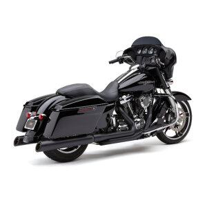 Cobra, 909 Upper Cut 4" slip-on mufflers. Black