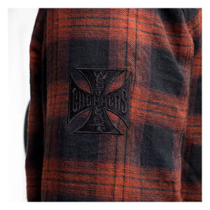 WCC Austin Kevlar riding shirt red/black Size S