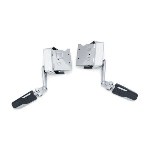 Kuryakyn, Omni cruise mounts with pegs. Chrome