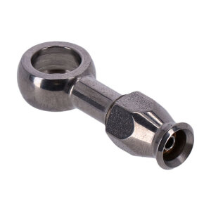 Goodridge, 3/8" (10mm) banjo fitting straight....