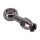 Goodridge, 3/8" (10mm) banjo fitting straight. Stainless