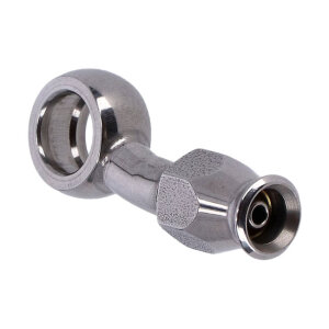 Goodridge, 3/8" (10mm) banjo fitting 20 degree side...
