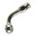 Goodridge, 3/8" (10mm) banjo fitting 70 degree bend. SS