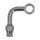 Goodridge, 3/8" (10mm) banjo fitting 90 degree side bend