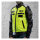 Holy Freedom Zero Vision leather jacket black/fluo yellow Male EU size S