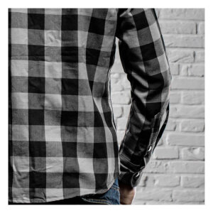 Holy Freedom Jessie James Flannel shirt grey/black Size XL
