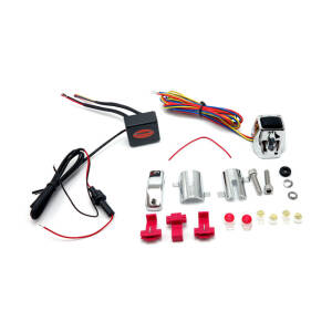 Avon air cushioned grips, heated, chrome