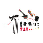 Avon air cushioned grips, heated, black anodized