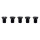 Screw, pinion shaft