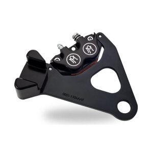 PM, Rear 4-p caliper bracket, 11.5". Black