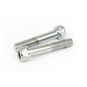 PM, caliper to bracket mount bolt kit, 11.5". Chrome