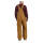 ** Carhartt Duck insulated bib overall carhartt brown Men size XL