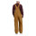 ** Carhartt Duck insulated bib overall carhartt brown Men size 2XL