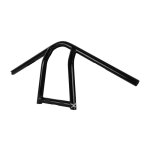 Burly, The Jim 1" handlebar 11" high. Black