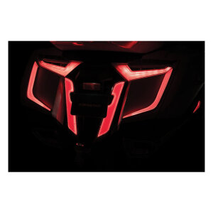 Kuryakyn, Omni LED rear fender cover. Satin black