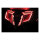 Kuryakyn, Omni LED rear fender cover. Satin black