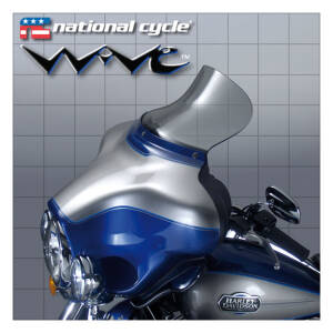 National Cycle, Wave® windshield 7-3/4". Light tint