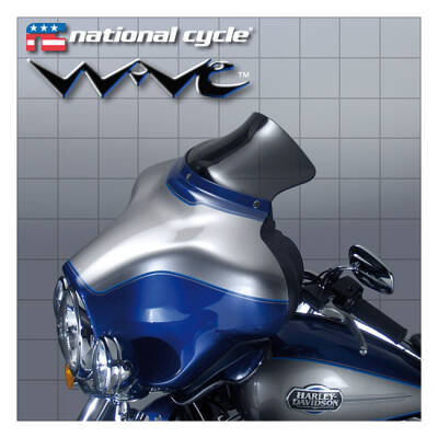 National Cycle, Wave® windshield 5-1/4". Dark tint
